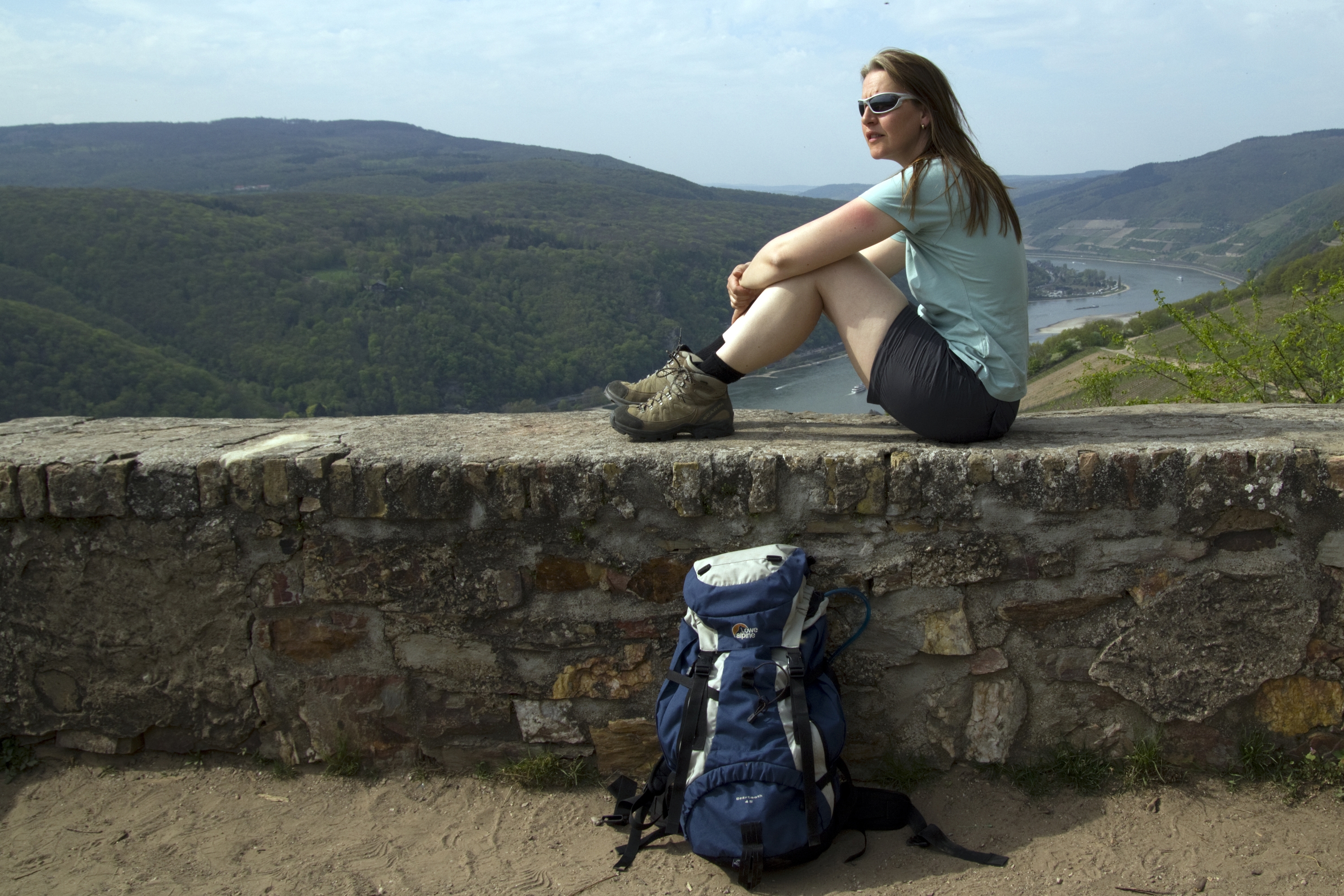 Rheinsteig Beate Steger