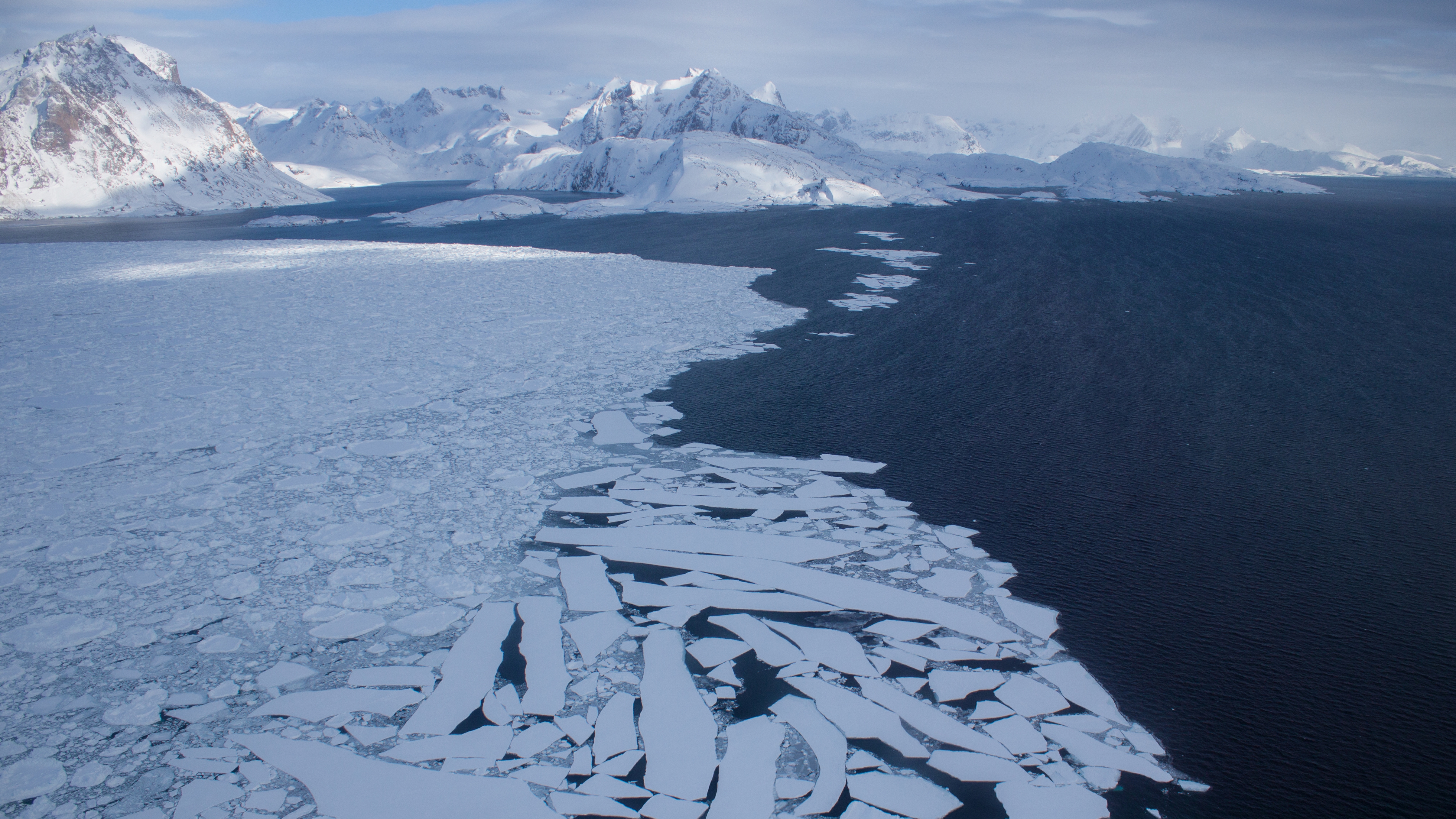 Groenland eisschollen