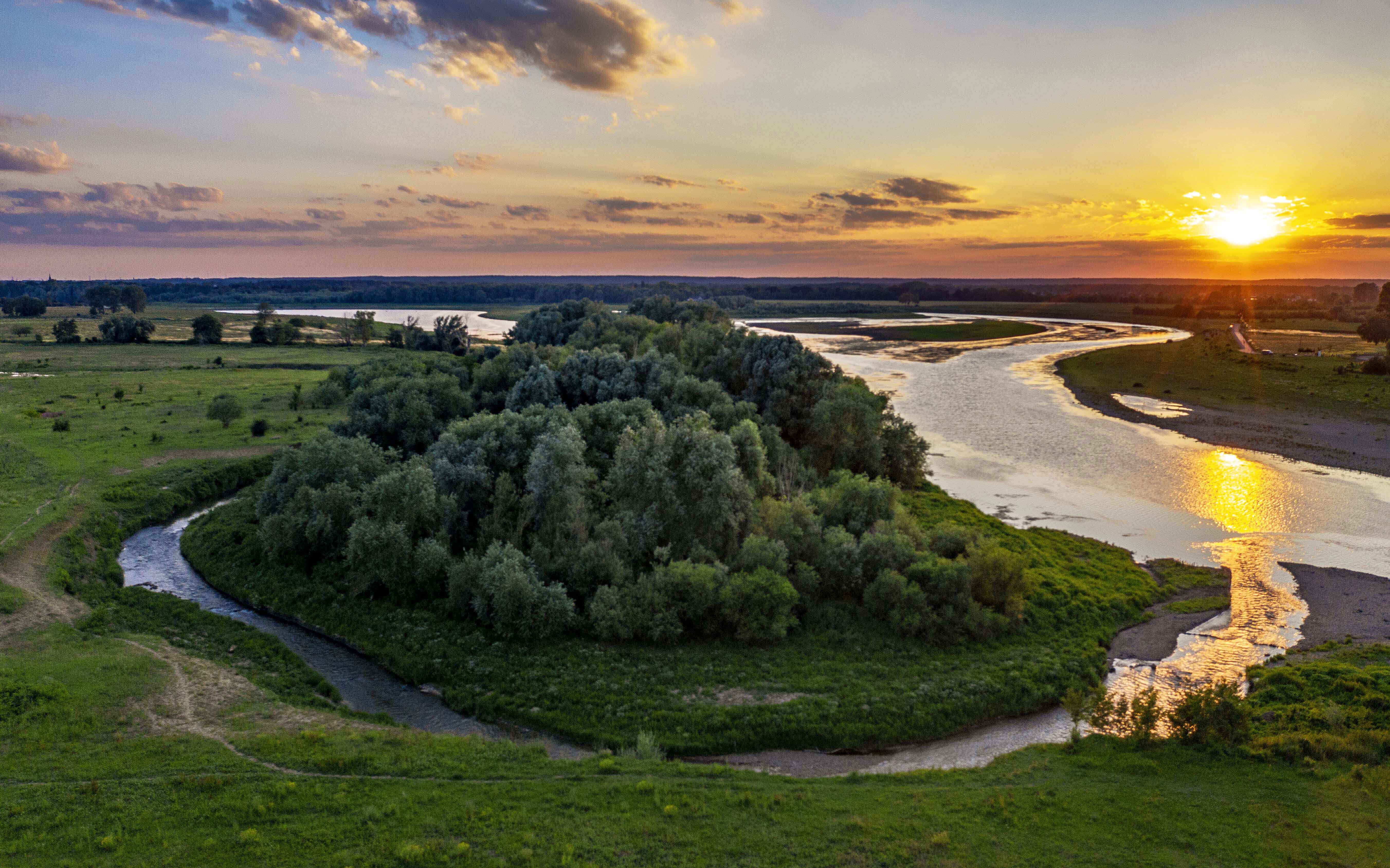 Göhlmündung in die Maas