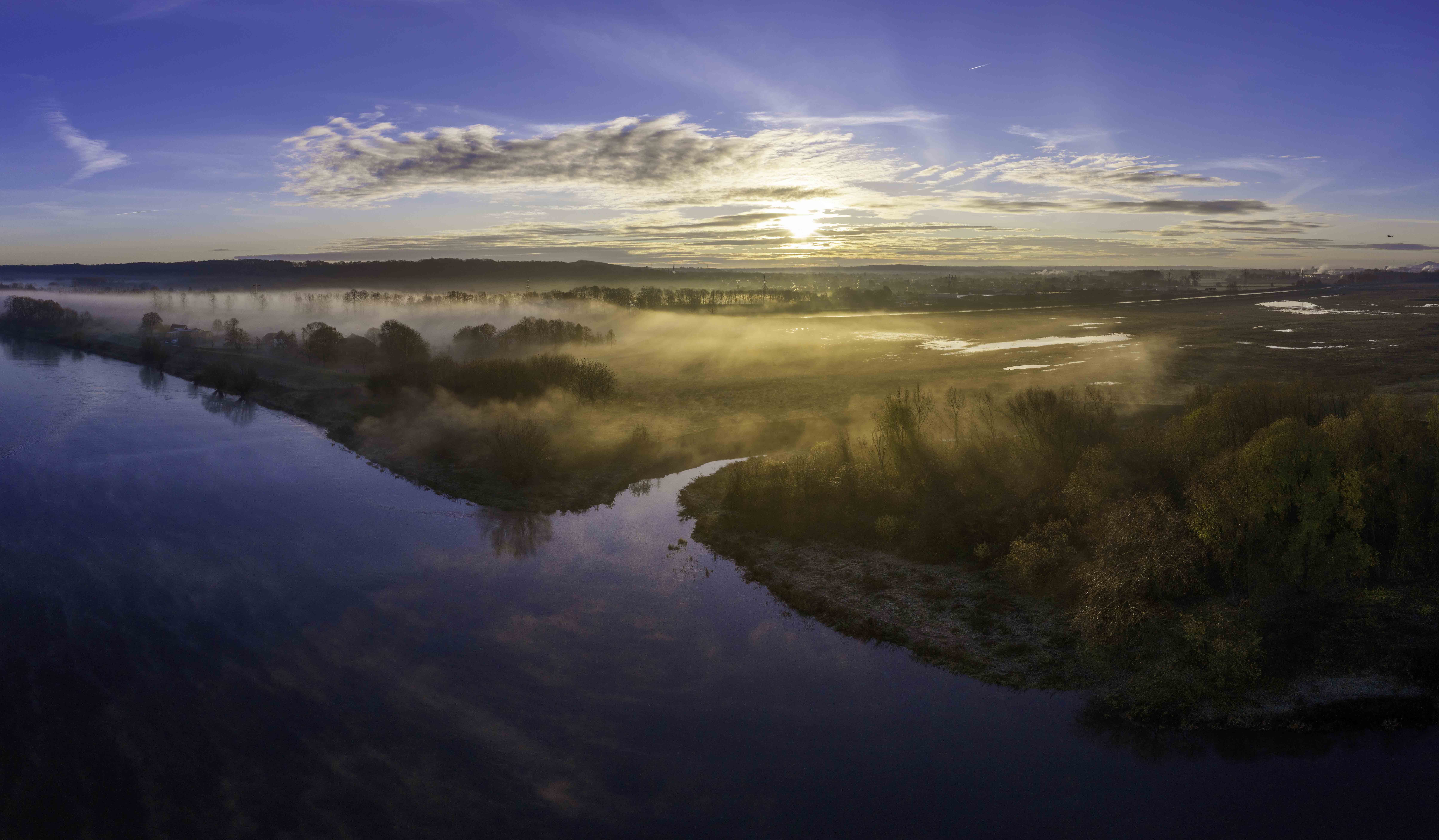 Morgenstimmung an der Göhlmündung