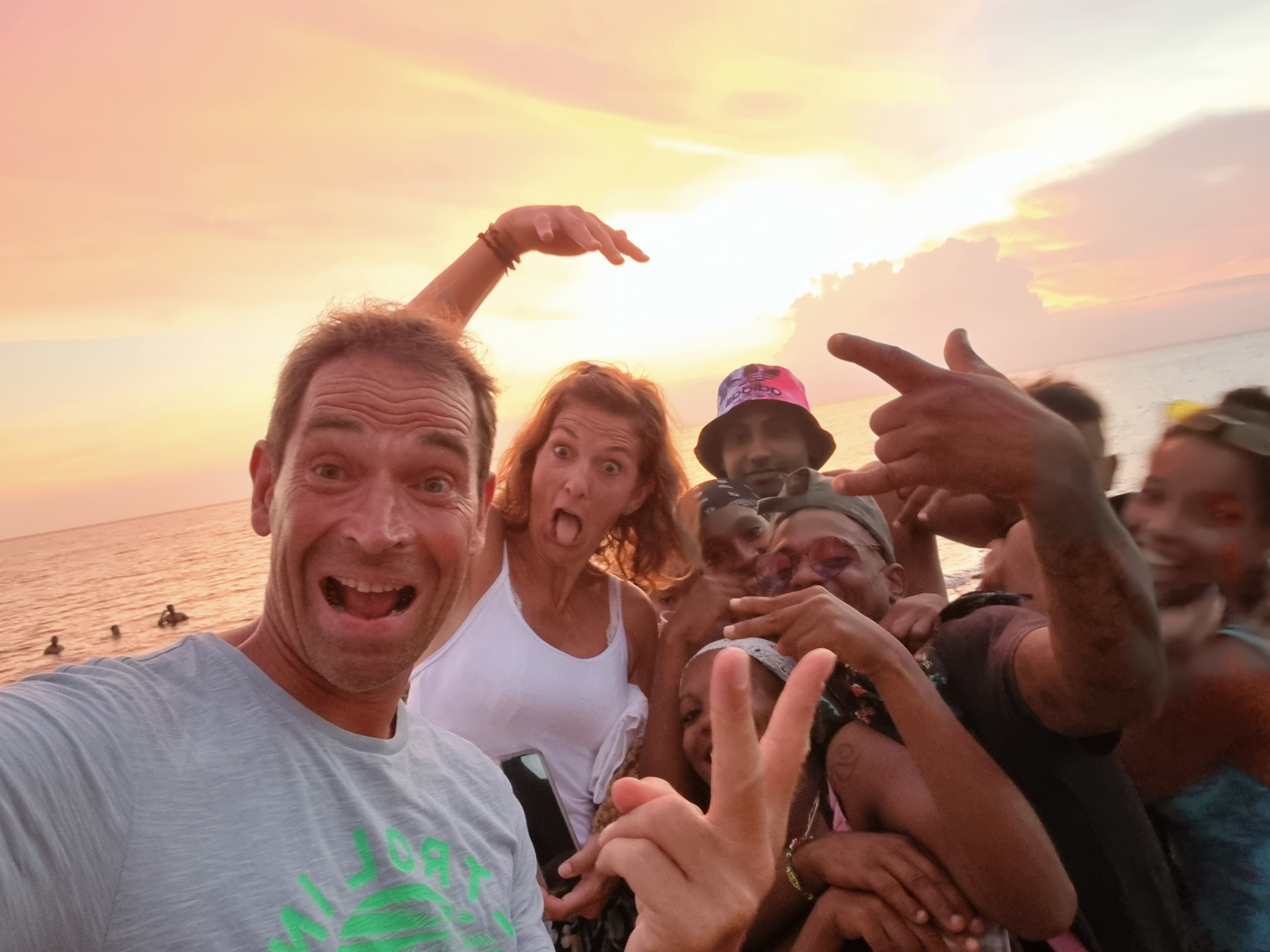 Abschiedsfoto am letzten Abend