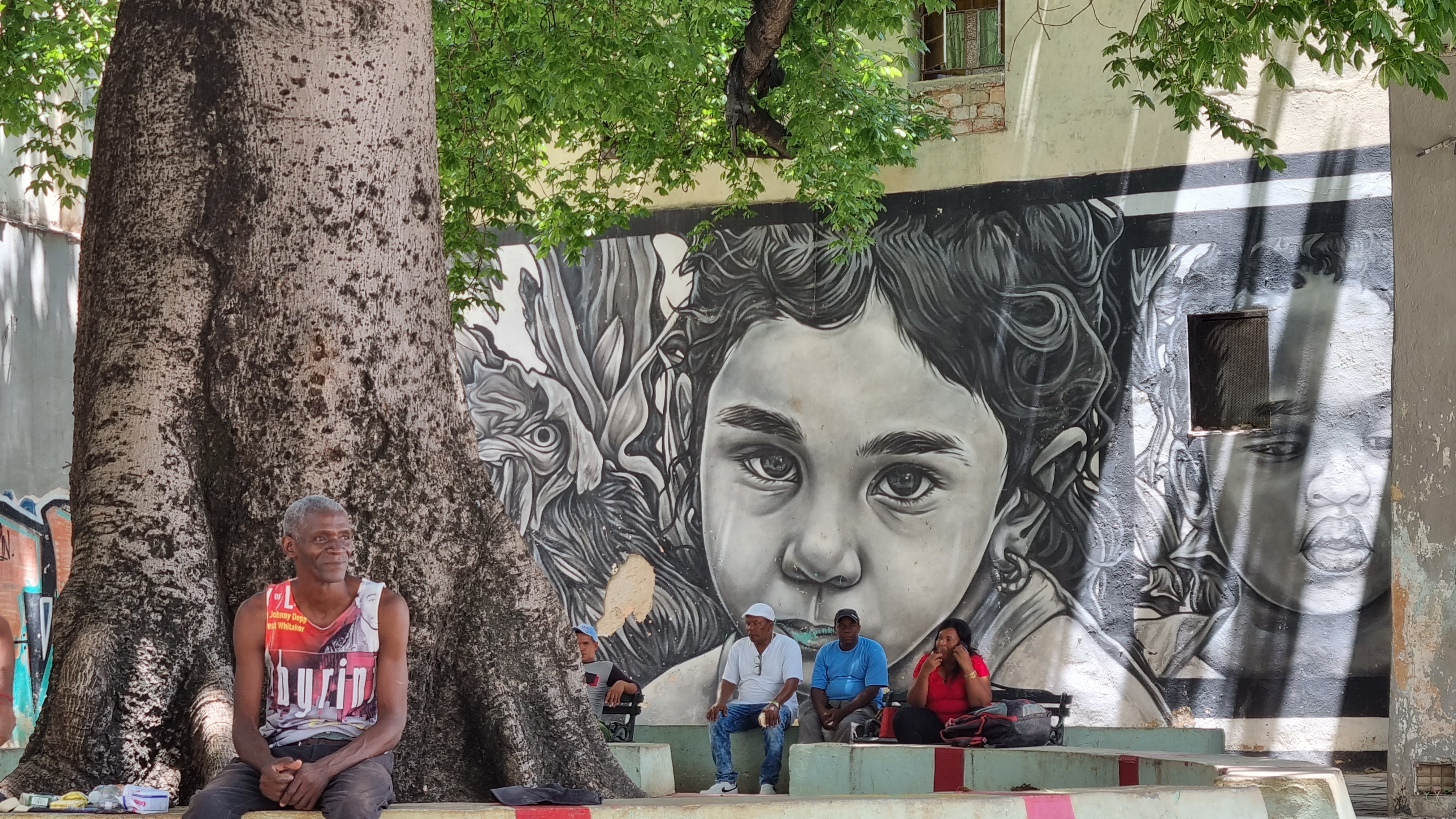 Straßenbild in Habana