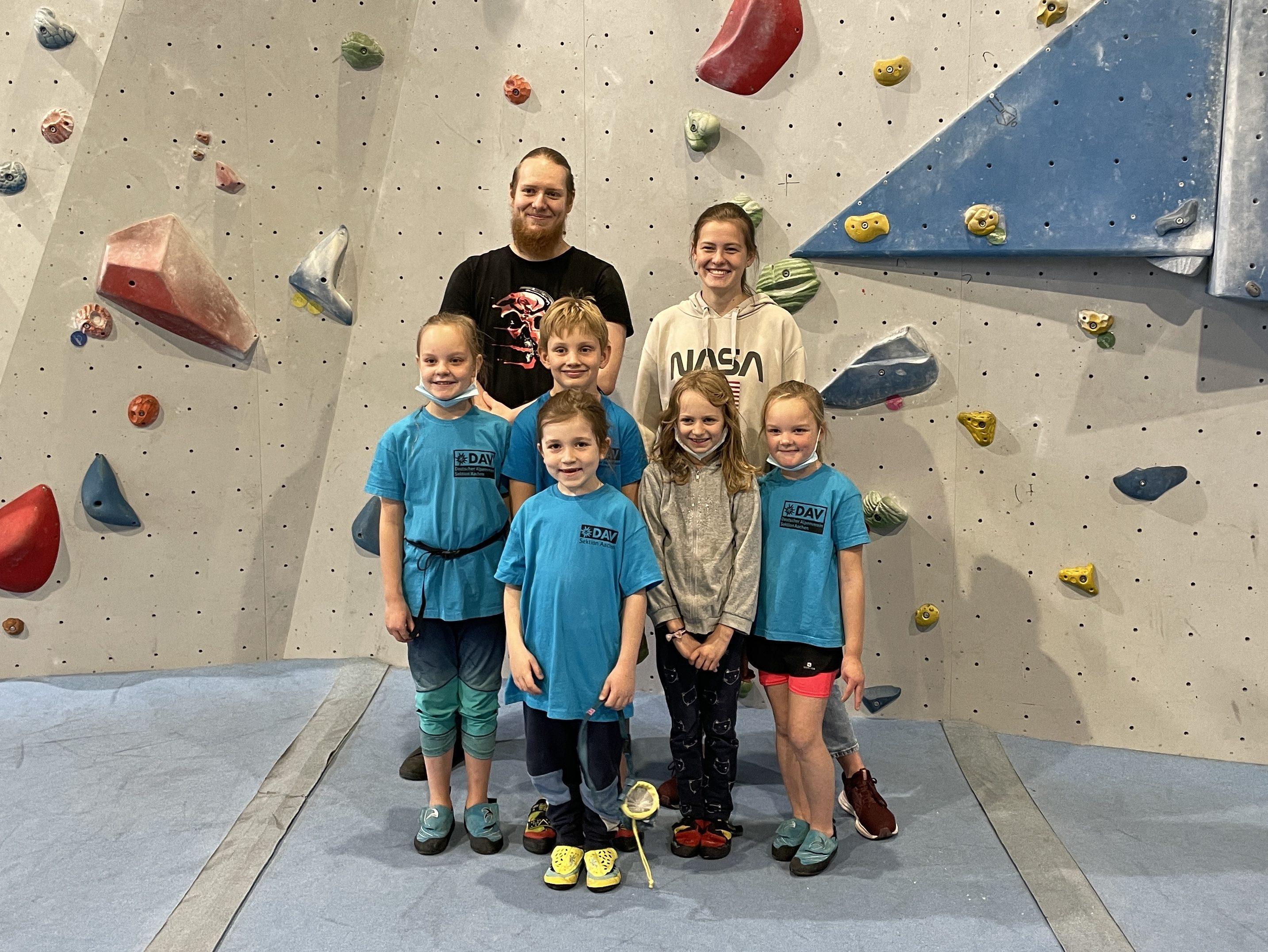 Gruppenfoto Nachwuchsteam